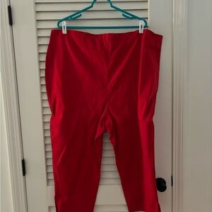 Unique Vintage red Pants size 4x (18-20) NWT